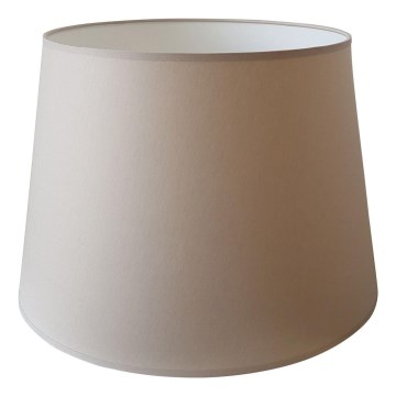Rezerves abažūrs galda lampai, piemērots E27 patronai, diametrs 20 cm, bēšs