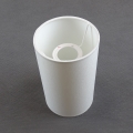 Rezerves abažūrs galda lampai TUBA E27, Ø 12 cm, balts