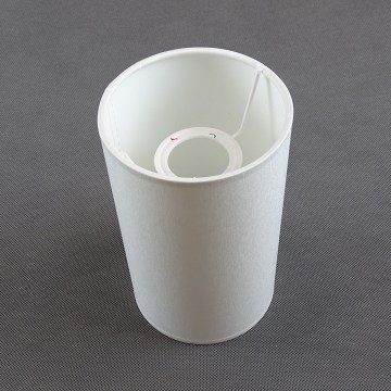 Rezerves abažūrs galda lampai TUBA E27, Ø 12 cm, balts