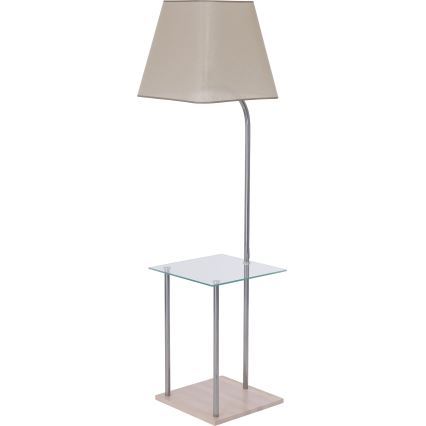 Rezerves abažūrs grīdas stāvlampai EMMA E27 34,5x39,5 cm brūna