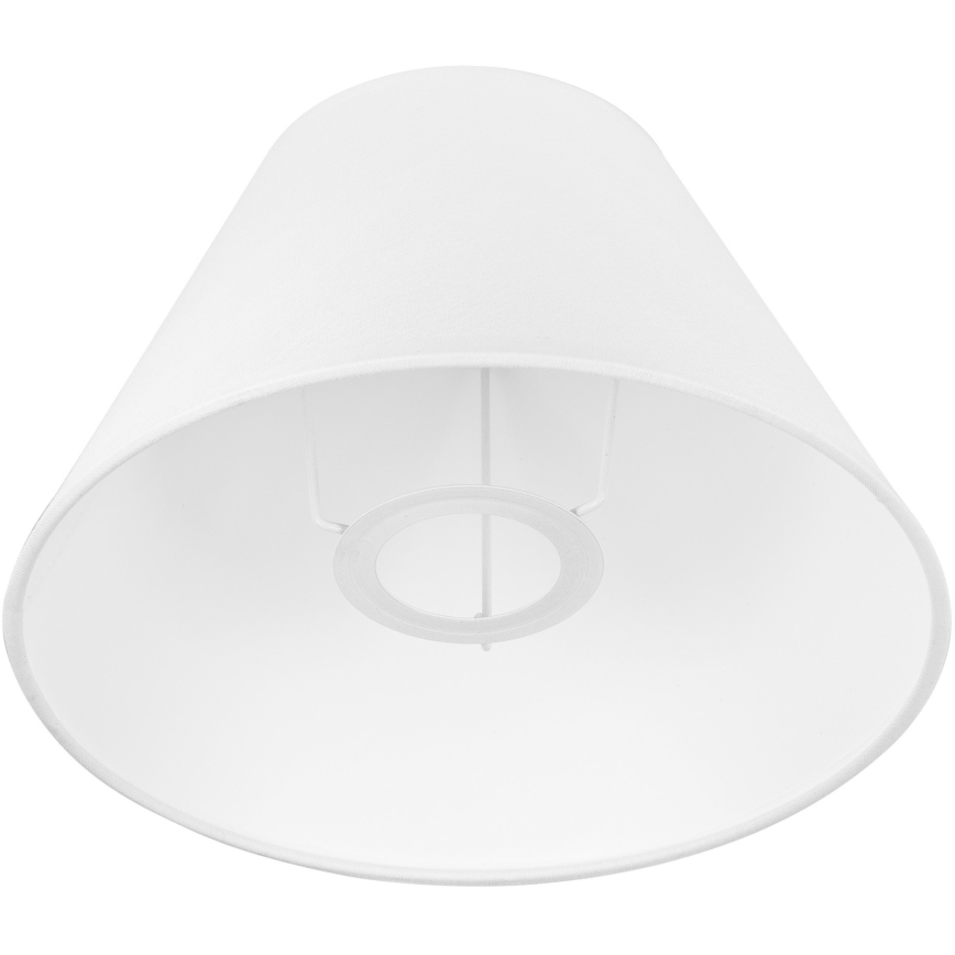 Rezerves stikls galda lampai JUTA E27 d. 19 cm balta
