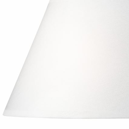 Rezerves stikls galda lampai JUTA E27 d. 19 cm balta