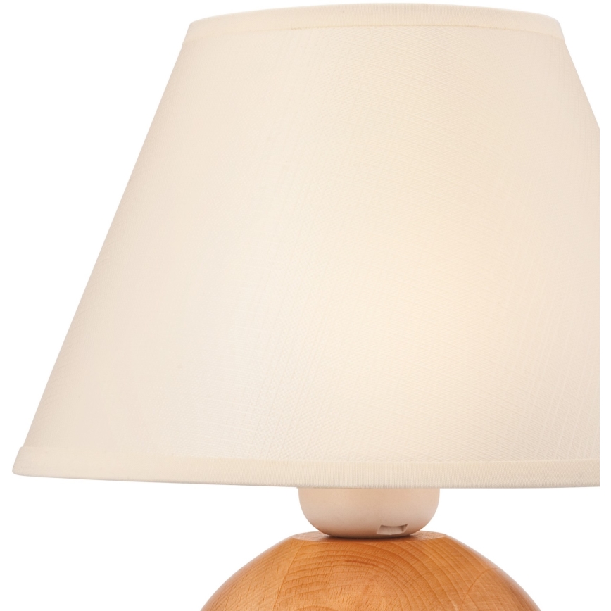 Rezerves abažūrs galda lampai JUTA E27, Ø 19 cm, krēmkrāsā