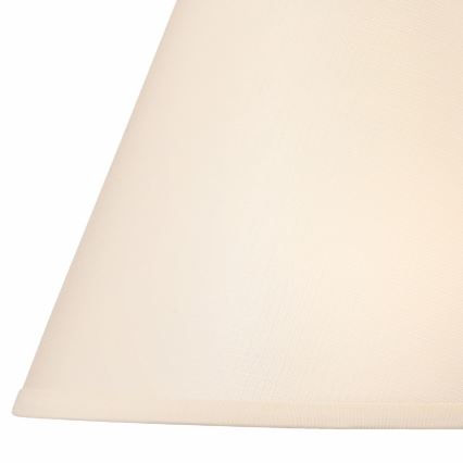 Rezerves abažūrs galda lampai JUTA E27, Ø 19 cm, krēmkrāsā