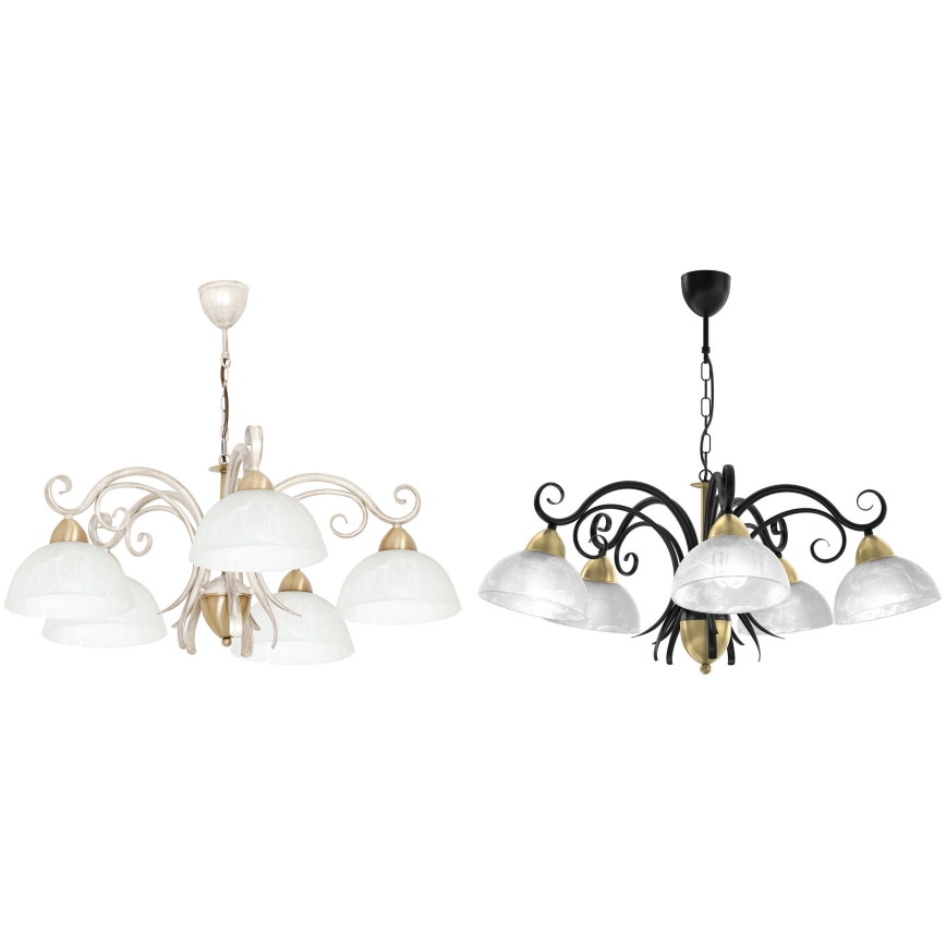 Maiņas abažūrs priekš chandelier, griestu lampa un sienas lampa AURORA d. 20cm