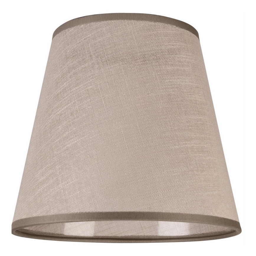 Rezerves abažūrs lustrai LORENZO E27 d. 16 cm bēša