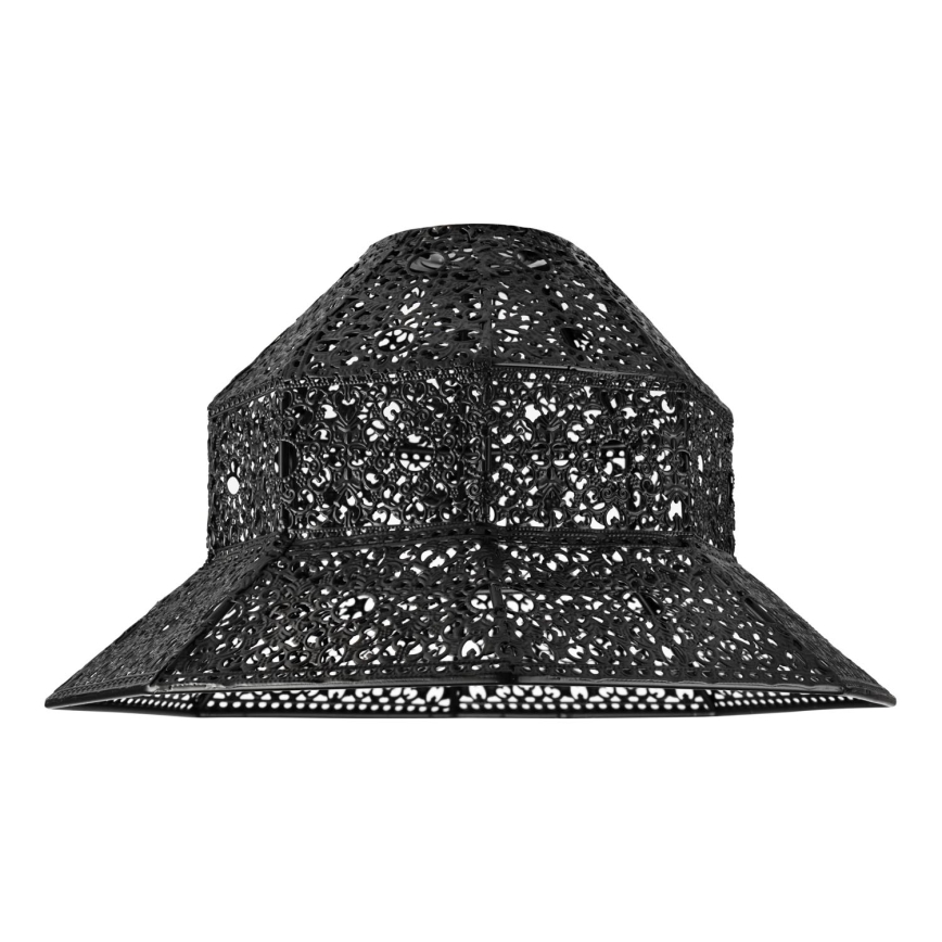 Rezerves abažūrs lustrai SAMIRA E27 d. 33 cm melna