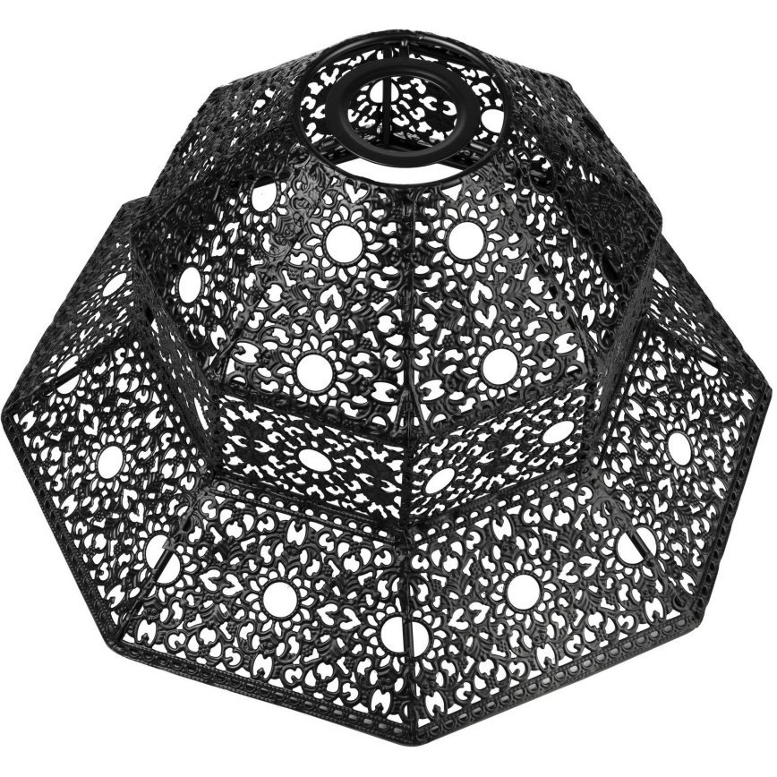 Rezerves abažūrs lustrai SAMIRA E27 d. 33 cm melna