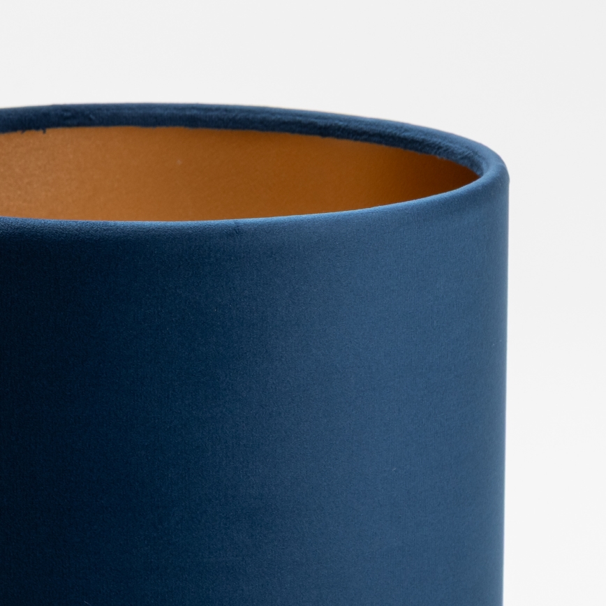 Rezerves abažūrs lustrai un grīdas stāvlampai TERCINO E27 16x20 cm zila