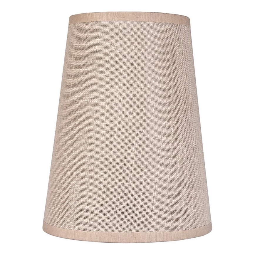 Rezerves abažūrs lustrai un sienas lampai ANTONIO E14 150x120 mm bēša