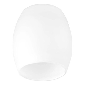 Rezerves abažūrs lustrai un sienas lampai PISA E27 d. 12 cm balta