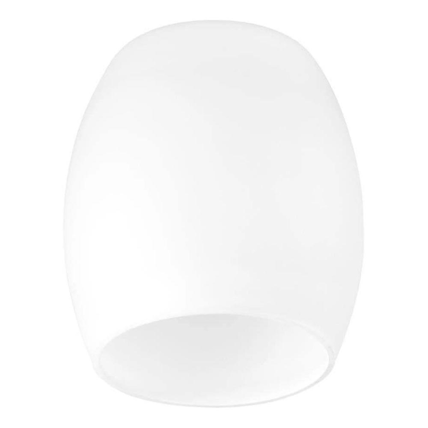 Rezerves abažūrs lustrai un sienas lampai PISA E27 d. 12 cm balta