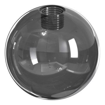 Rezerves abažūrs lustrai un sienas lampai ROSSI d. 14 cm pelēka/dūmakains