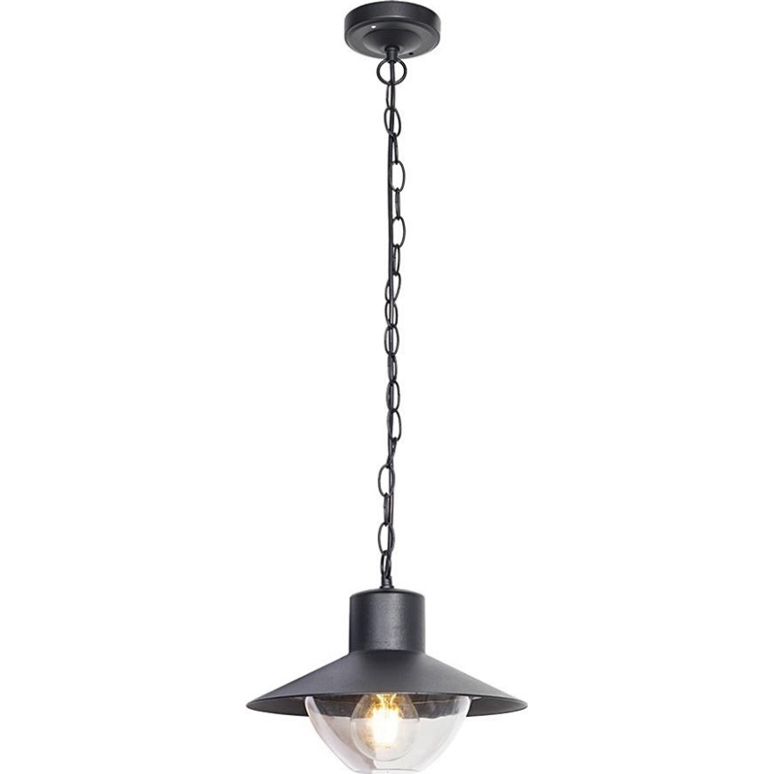 Rezerves abažūrs sienas gaismeklim, lustrai un lampai VEERLE E27 — caurspīdīgs