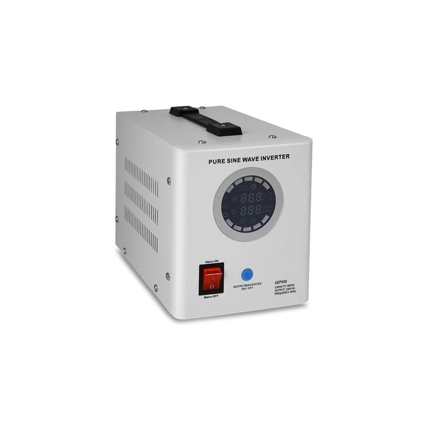 Rezerves barošanas avots 500W/800VA tīrais sinusoidālais vilnis