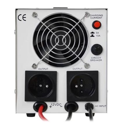 Rezerves barošanas avots 500W/800VA tīrais sinusoidālais vilnis