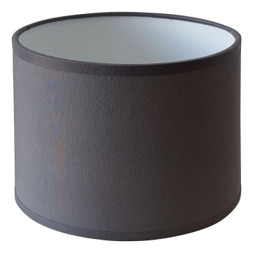 Rezerves cilindrisks abažūrs, universāls, E27, Ø 20 cm, antracīts