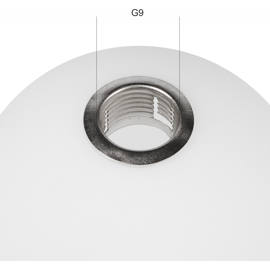 Rezerves stikls lustrai ASTRO G9 d. 10 cm