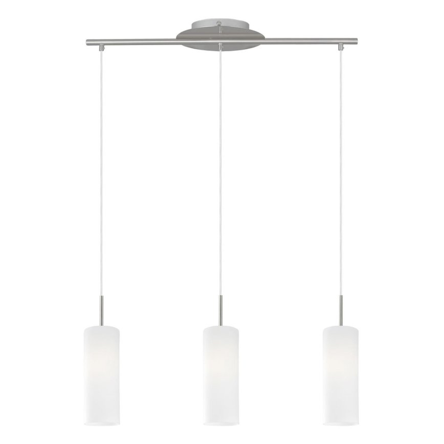 Rezerves stikls lustrai un lampa Eglo - Troy 3 pienīgs