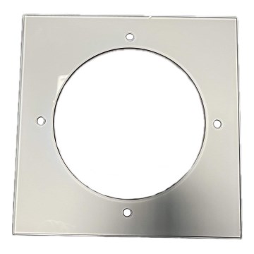Rezerves stikls griestu lampai 20x20 cm krēmkrāsa
