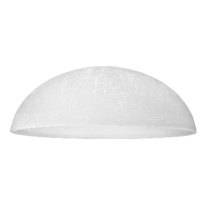 Rezerves stikls lampai SFERA E27 14x30 cm balta