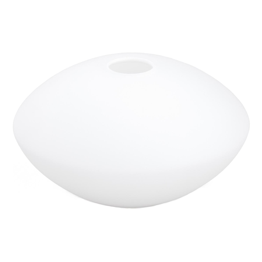Rezerves stikls lustrai E14 d. 15 cm balta