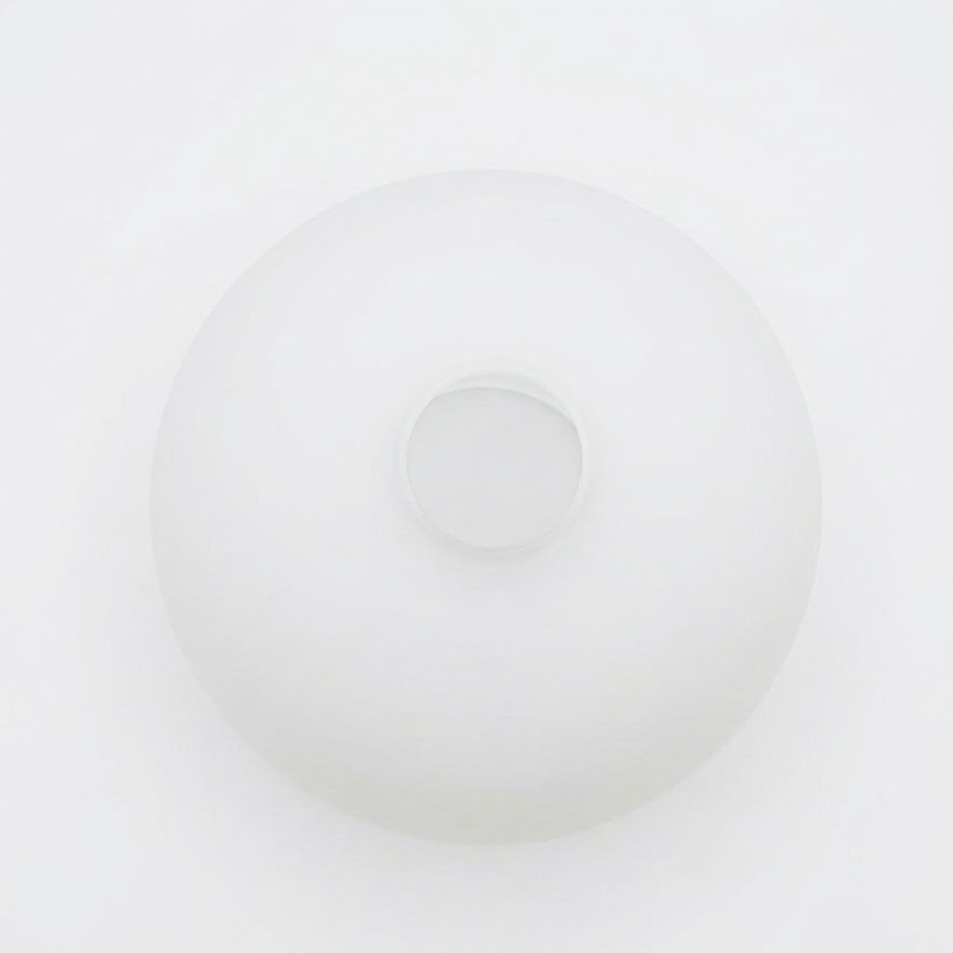 Rezerves stikls lustrai E14 d. 15 cm balta