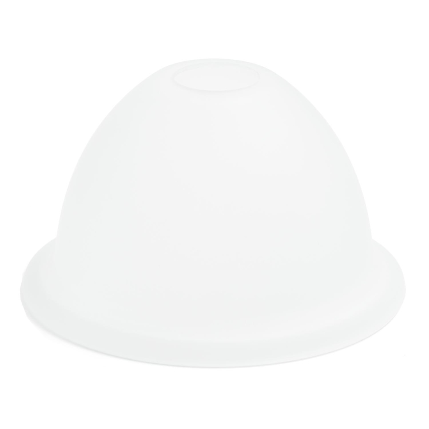 Rezerves stikls lustrai E27 d. 19 cm balta