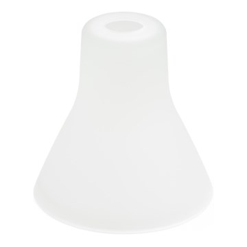 Rezerves stikls lustrai E27 d. 20 cm balta