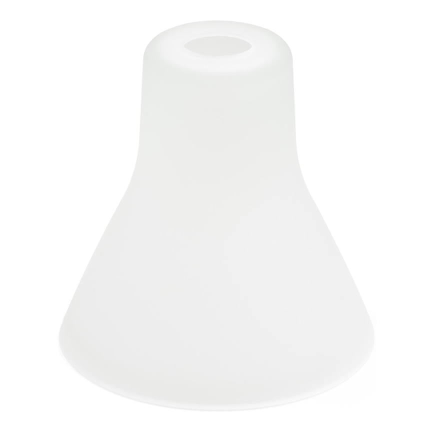 Rezerves stikls lustrai E27 d. 20 cm balta