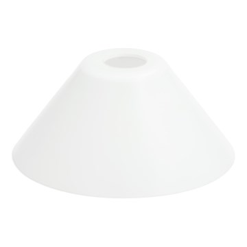 Rezerves stikls lustrai E27 d. 22 cm balta