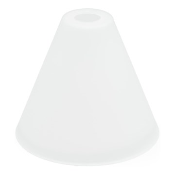 Rezerves stikls lustrai E27 d. 23 cm balta