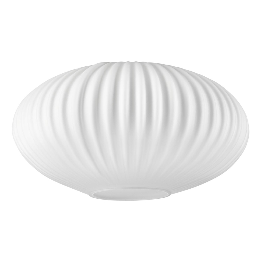 Rezerves stikls lustrai HARMA E27 14x25 cm balta
