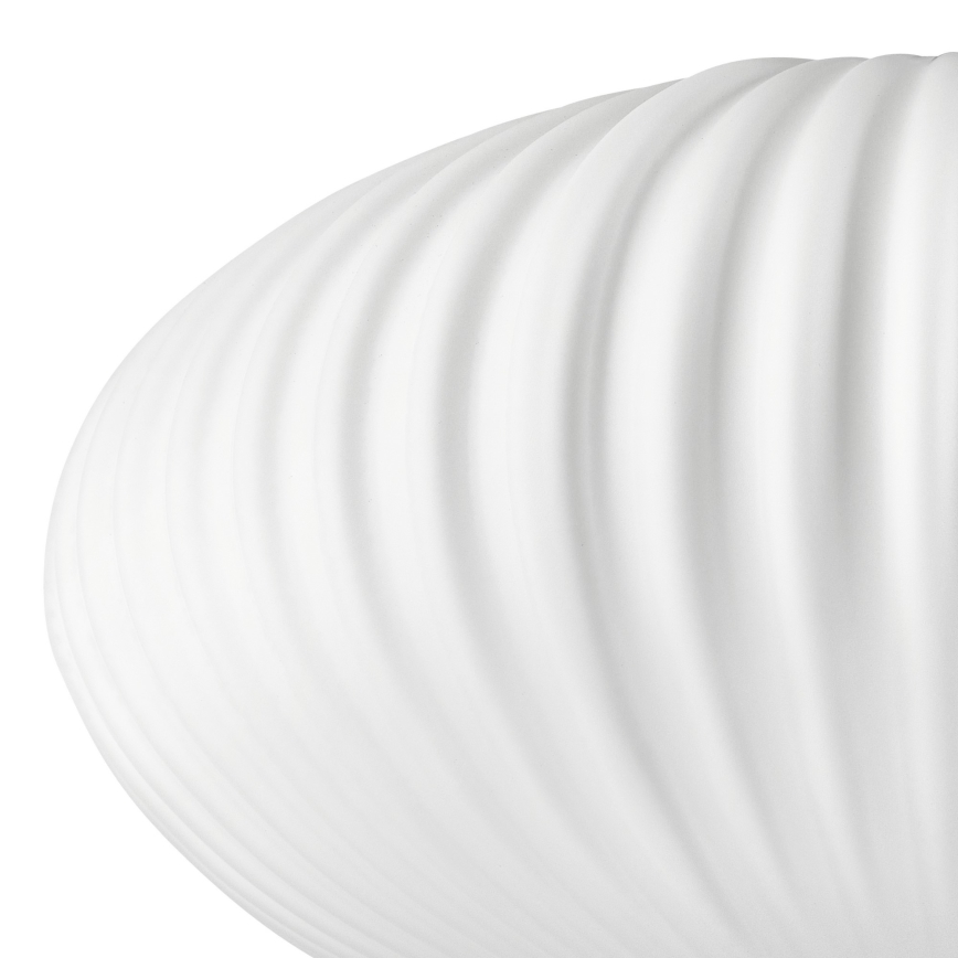 Rezerves stikls lustrai HARMA E27 14x25 cm balta