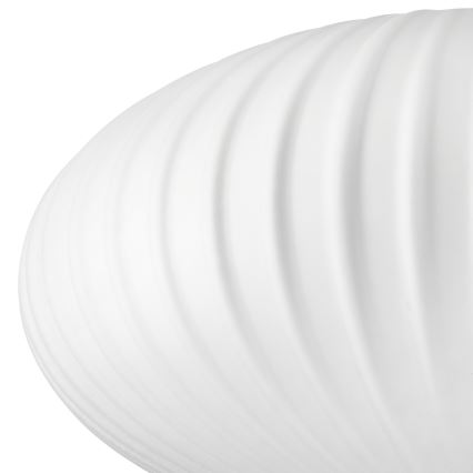 Rezerves stikls lustrai HARMA E27 17x30 cm balta
