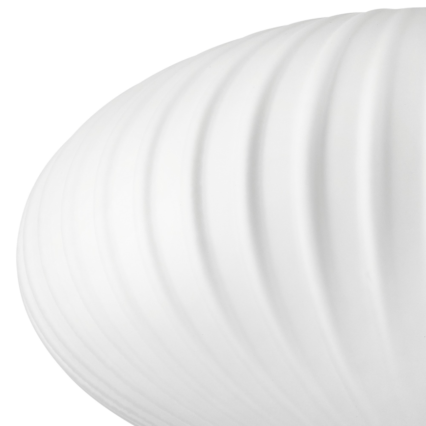 Rezerves stikls lustrai HARMA E27 17x30 cm balta