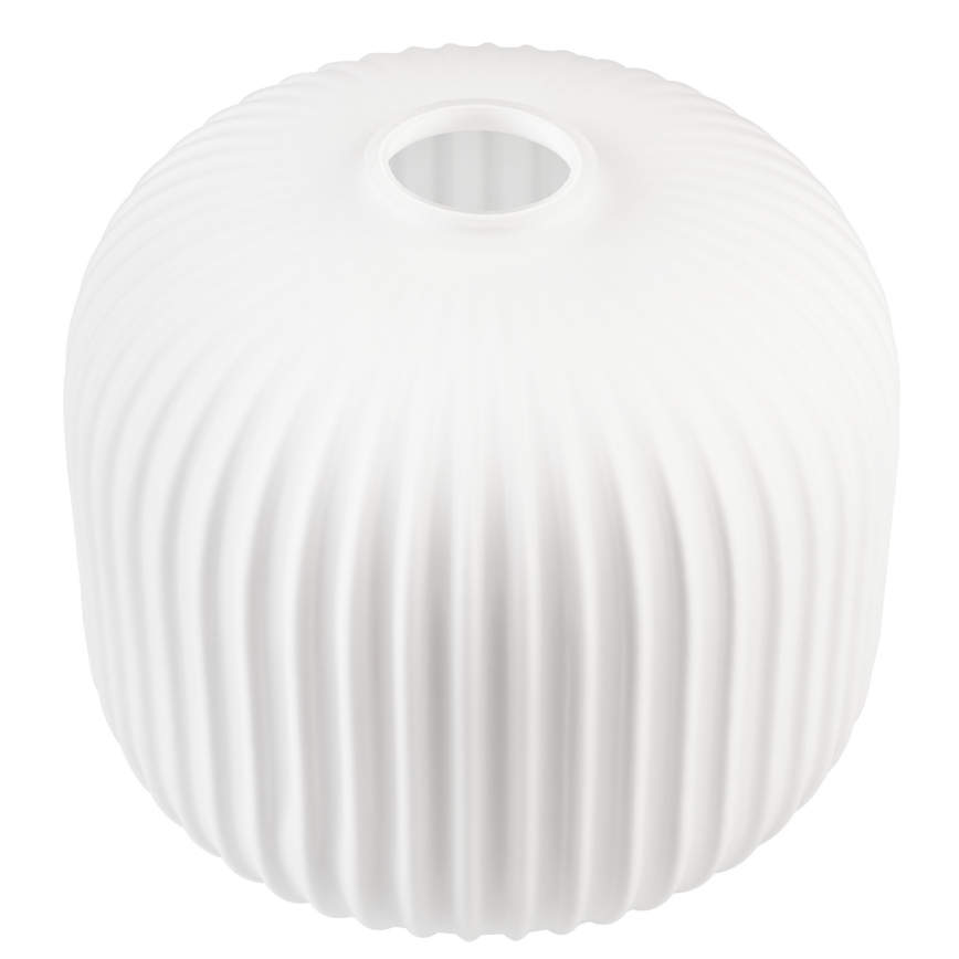 Rezerves stikls lustrai HARMA E27 18x20 cm balta