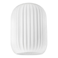 Rezerves stikls lustrai HARMA E27 21x14 cm balta