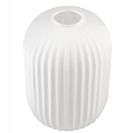 Rezerves stikls lustrai HARMA E27 21x14 cm balta