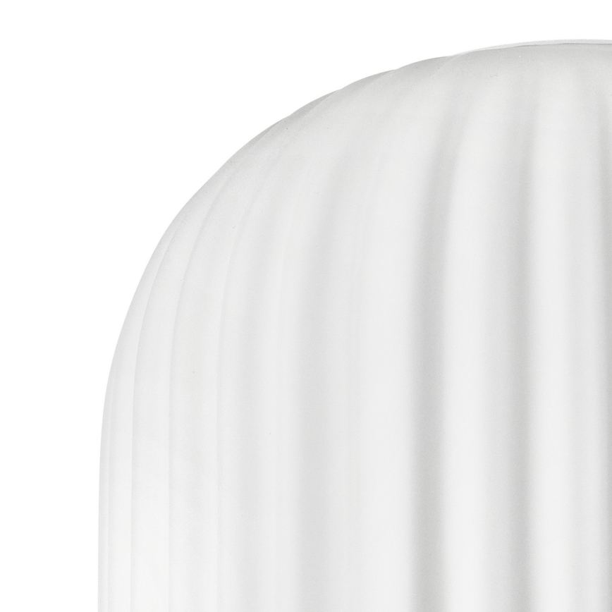 Rezerves stikls lustrai HARMA E27 21x14 cm balta