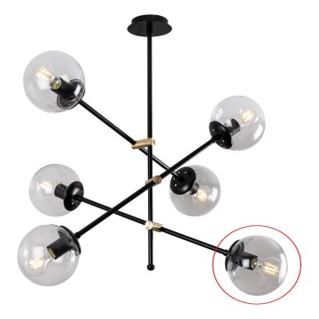 Rezerves stikls lustrai MARTI d. 15 cm
