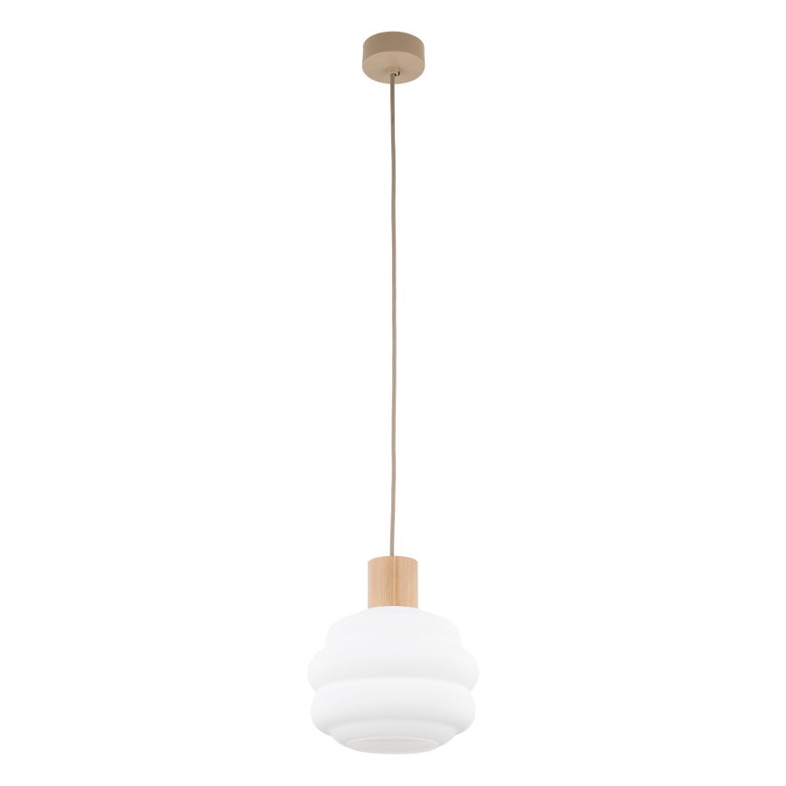 Rezerves stikls lustrai MELIA E27, diametrs 20 cm, balts