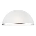 Rezerves stikls lustrai RETRO, ANTICO E27, Ø 30 cm, balts/sudraba