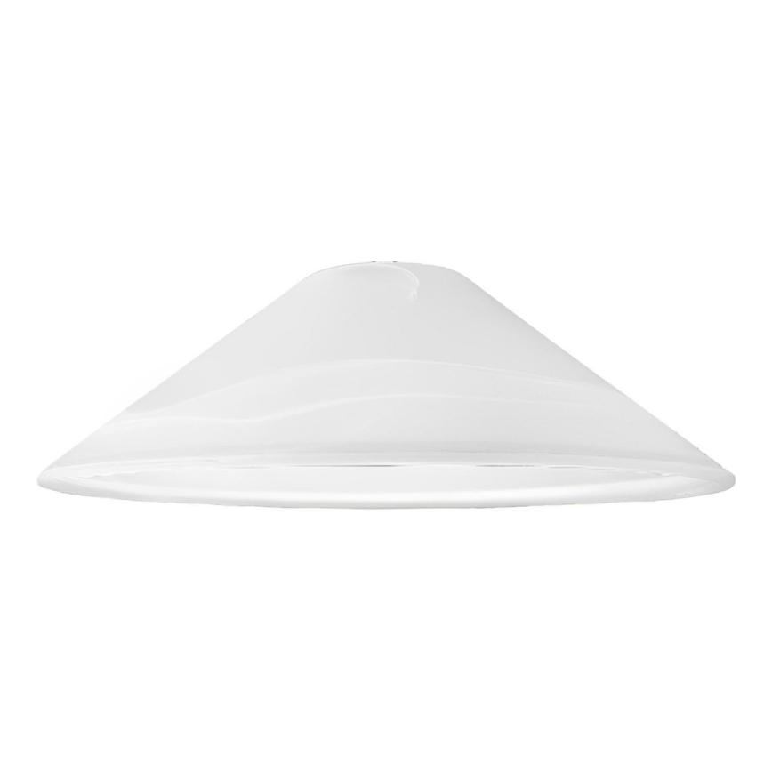 Rezerves stikls lustrai SFERA E27 120x300 mm balta