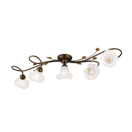 Rezerves stikls lustrai un lampa SISI E14 d. 13 cm balta