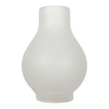 Rezerves stikls lustrai un sienas lampai ROATA, VELA, RUSTIC, QUEEN, TIMONA E14 balta