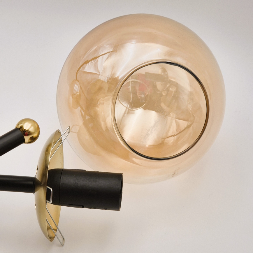 Rezerves stikls lustrām MALENA, MALIVA E14 dūmakaini bēšs