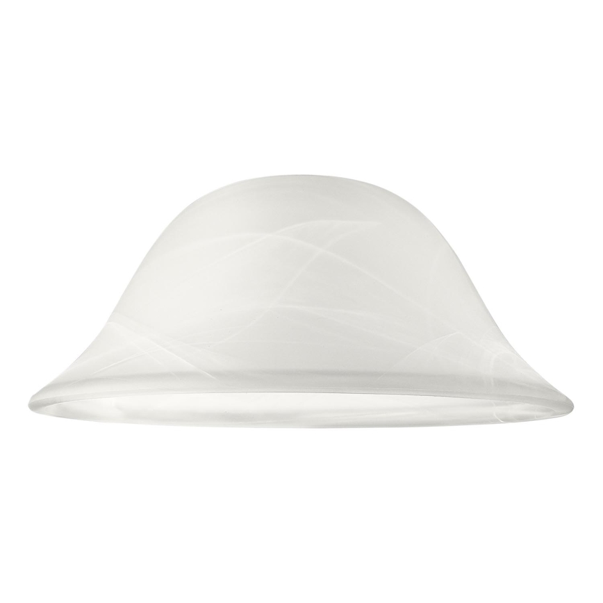 Rezerves stikls SFERA E27 130x300 mm balta