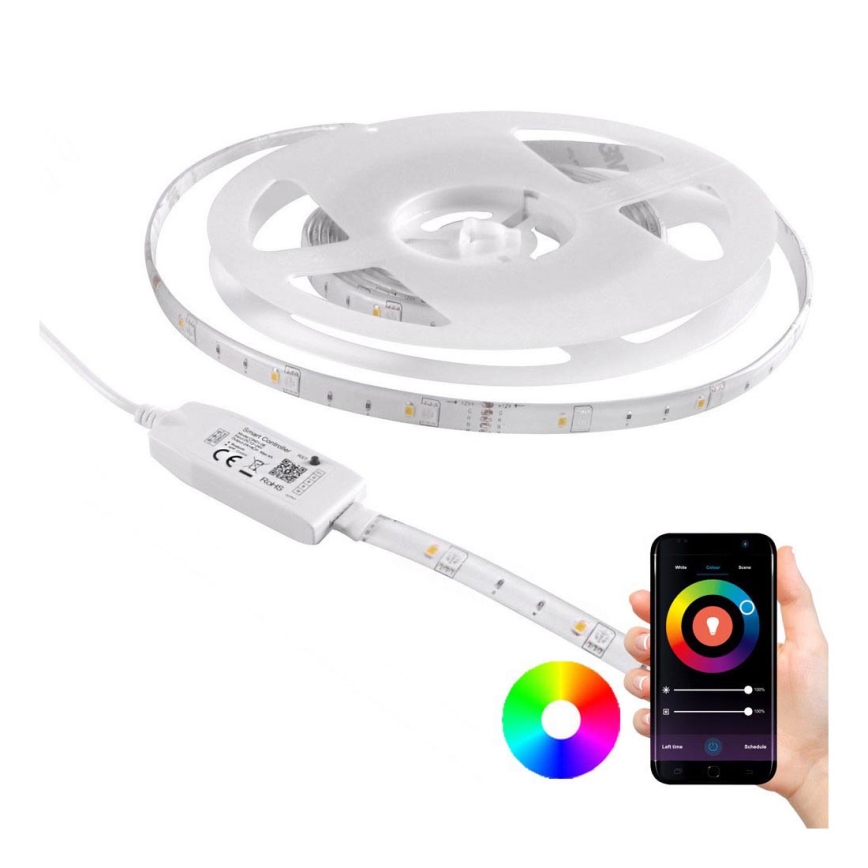 RGB LED Aptumšojama Āra josla Wi-fi LED/6,5W/IP65 2 m Tuya