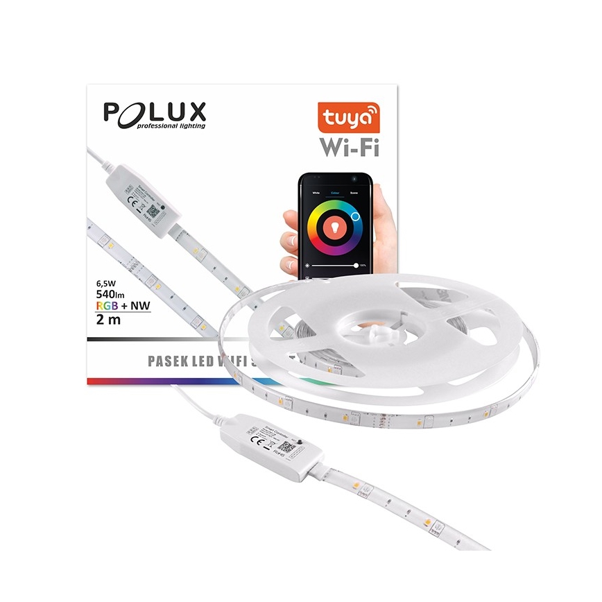RGB LED Aptumšojama Āra josla Wi-fi LED/6,5W/IP65 2 m Tuya